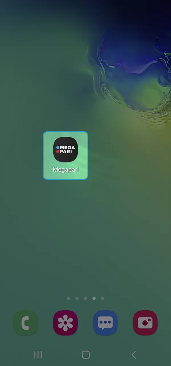 Utilisez l'application pratique MegaPari.