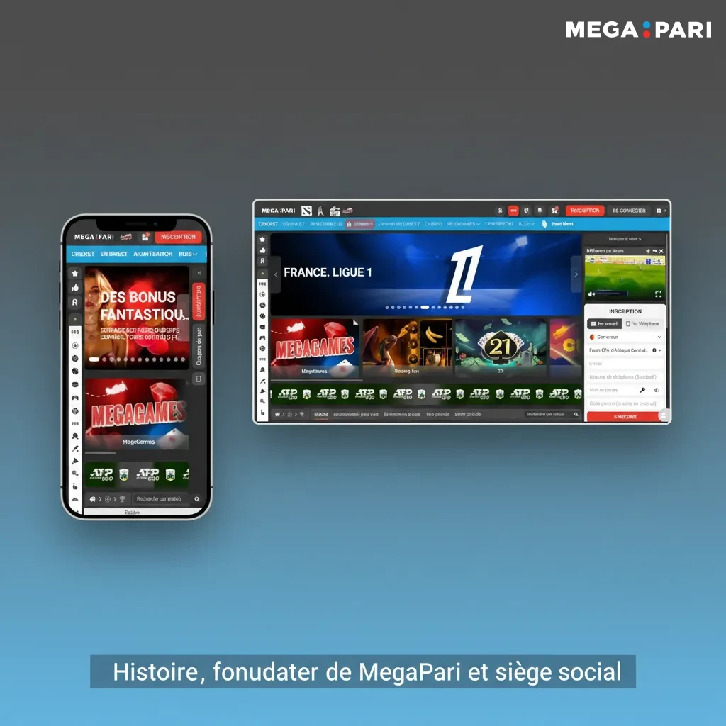 Infographie présentant la société fondée en 2019 avec licence Curaçao