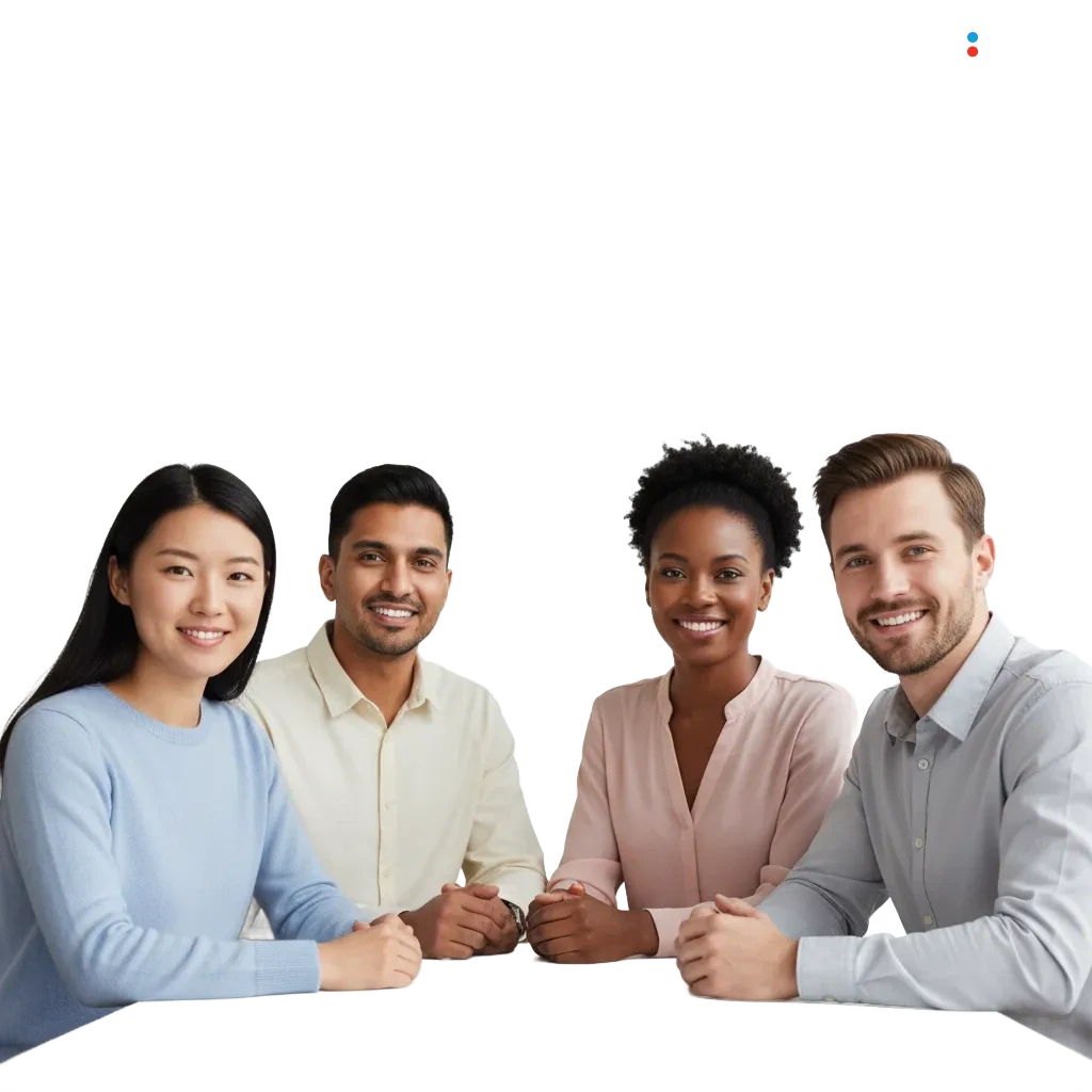 Équipe professionnelle de MegaPari, prête à servir les joueurs du Cameroun.