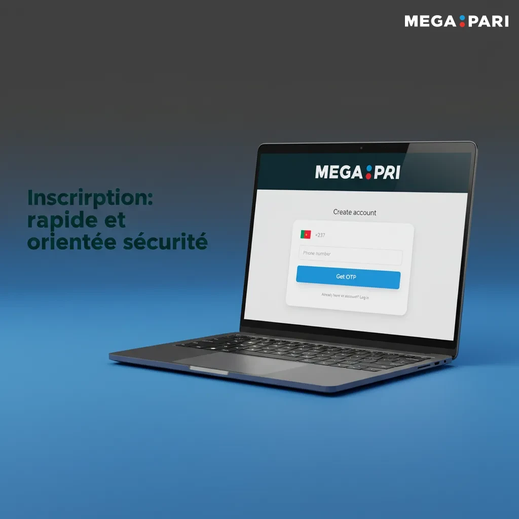 Processus d’inscription rapide et sécurisé sur MegaPari étape par étape